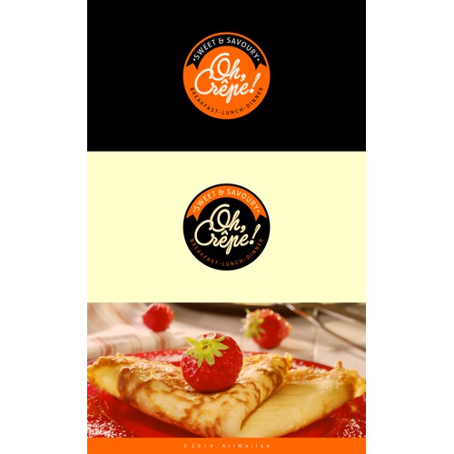 Create A Unique Logo For A Crêperie (Crêpe Restaurant)!