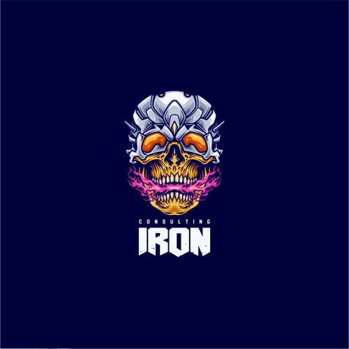 Techno Doom Skull