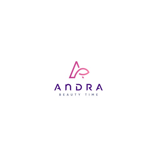 Andra beauty logo design