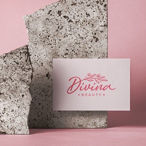 Logo Design For Divina Beauty