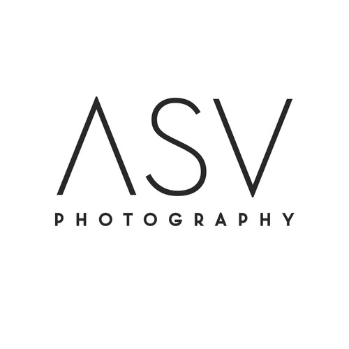 simple logo for photography