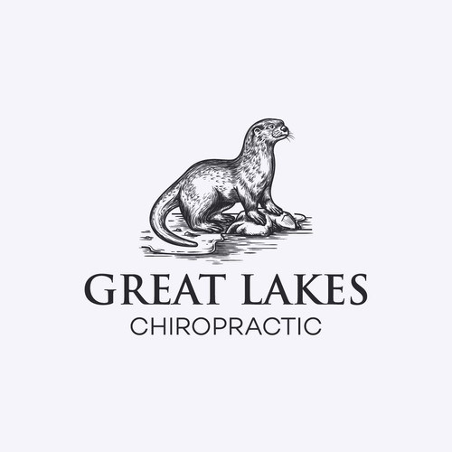 Logo proposal for Great Lakes Chiropractic.