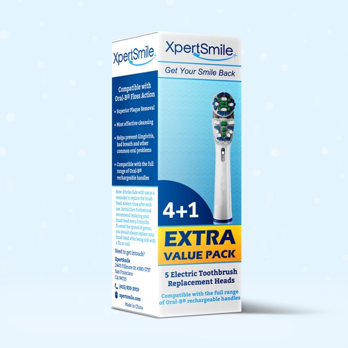 Package Design for Xpert Smile