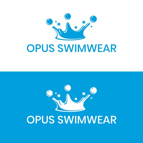 Opus swimwear logo design