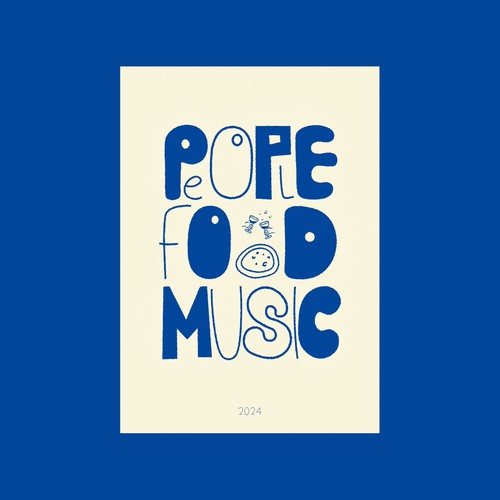 People, Food & Music - Poster Design