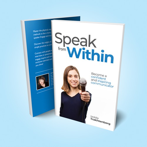 Propuesta de portada para libro "Speak from Within"