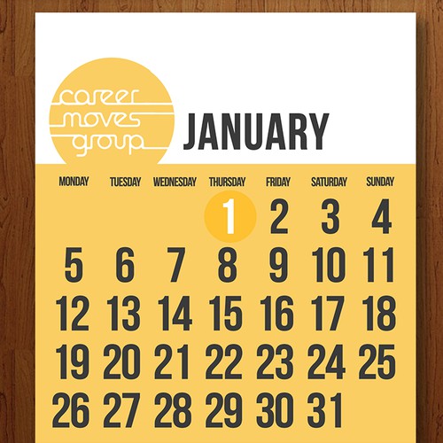 Design a 2015 Calendar for us to send to our highly influential clients