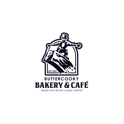 logo for bakery & cafe
