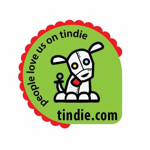 Logo design for tindie.com