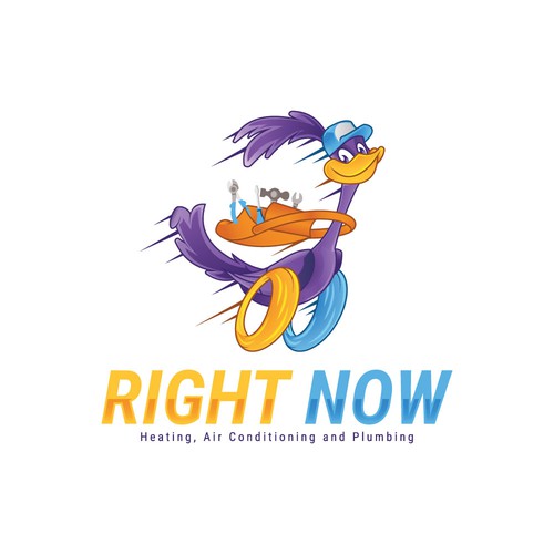 Roadrunner Mascot design