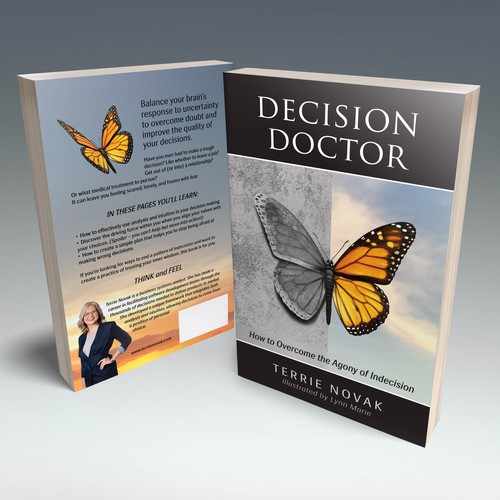 Book cover winner for a book about making decisions