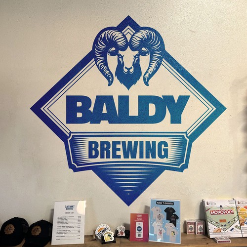 Brewery Rebranding - Baldy Brewing Logo