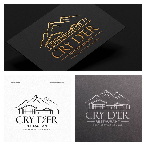 minimal Restaurant Logo 