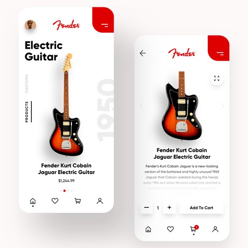 Fender UI Concept