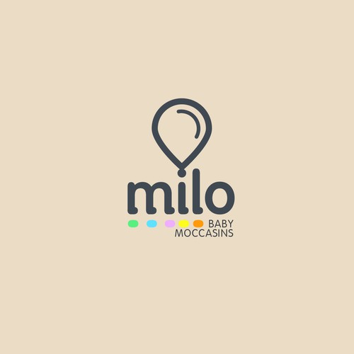 LOGO for "Milo" a baby moccasins shoe line