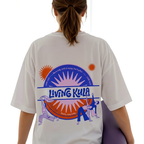 Yoga T-shirt design