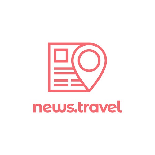 Logo Concept for a Travel News Website