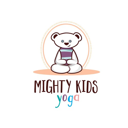 Kids Yoga Class Logo