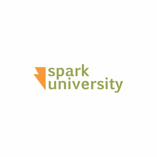 Spark University Logo design
