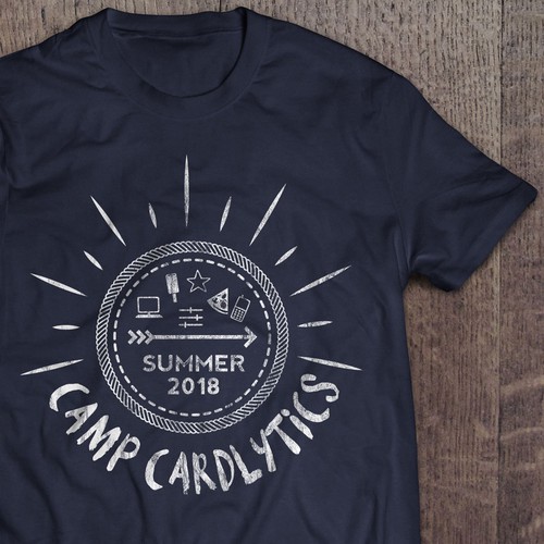 Vintage summer camp inspired T-shirt