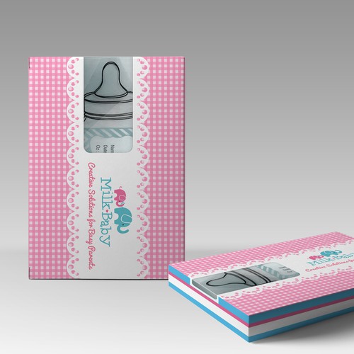 Design packaging box for a baby product!