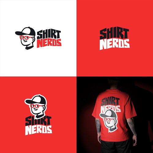 Mascot Logo for a Shirt Selling Company