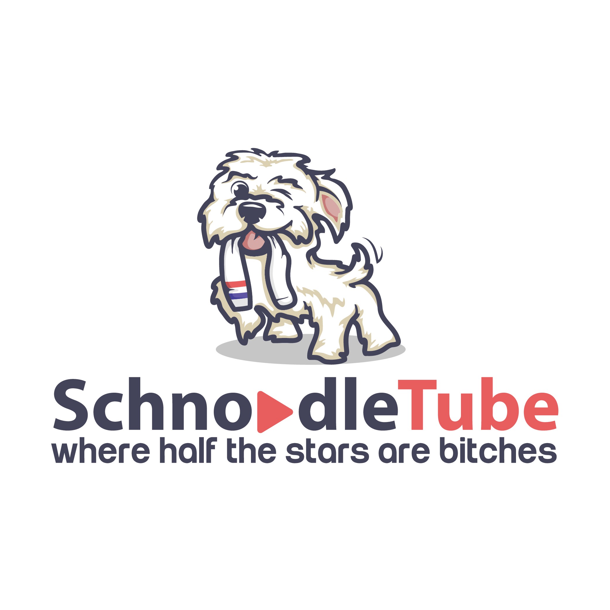 Mischevious狗SchnoodleTube标志——在线狗采用分类广告&直播类