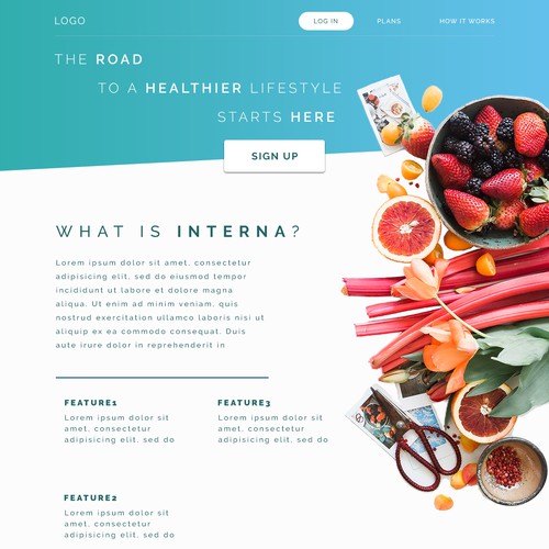 Landing page