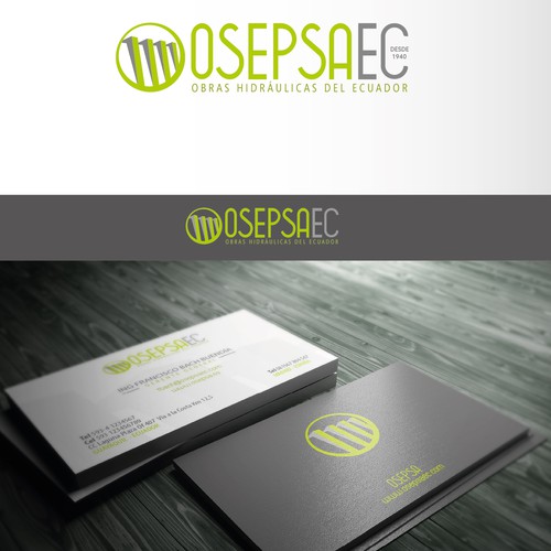 Diseño de logo y tarjetas para OSEPSAEC