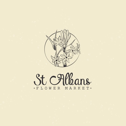 St Albans Flower Market Logo