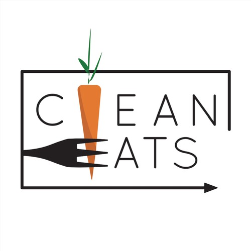 Simple Logo for Healthy Meal Prep Delivery