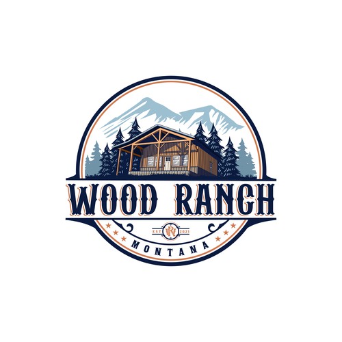 Wood ranch logo