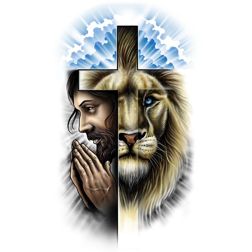 Christian Entrepreneur Lion Tattoo