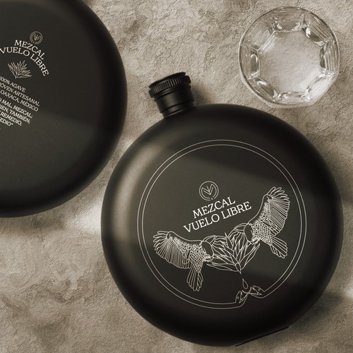 Branding work for a mezcal company.