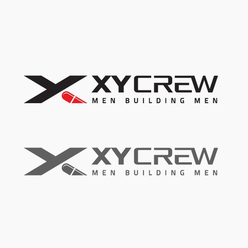 Bold logo designed for XY Crew.