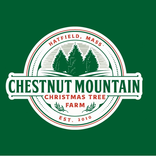 Logo Design for CHESTNUT MOUNTAIN CHRISTMAS TREE FARM