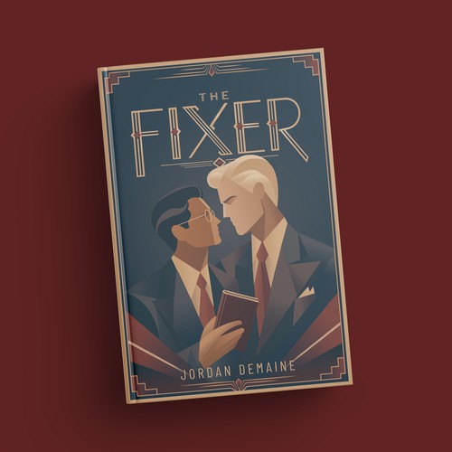 1930s Art Deco Book Cover