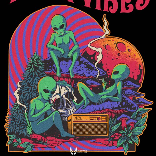 High vibes enjoy alien