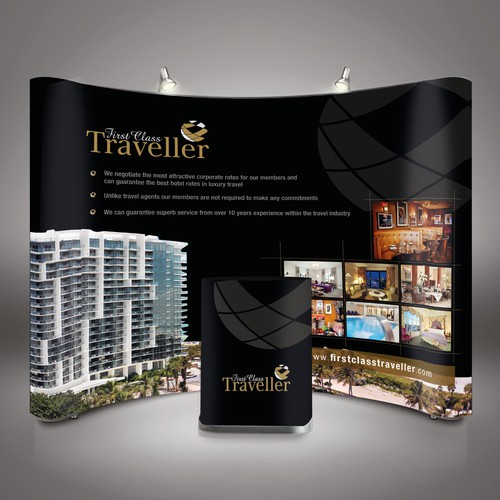 Exhibition Stand / Signage wanted for First Class Traveller