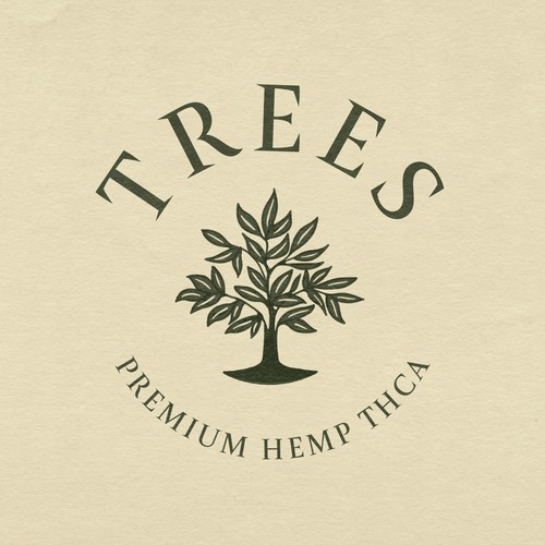 Vintage logo for Trees Premium Hemp