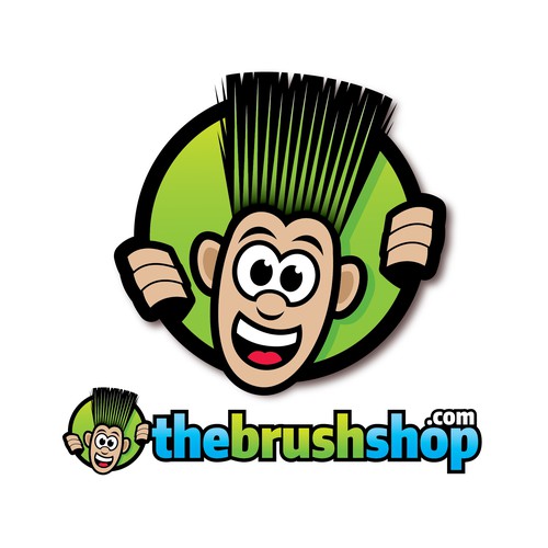 The Brush Shop.com logo