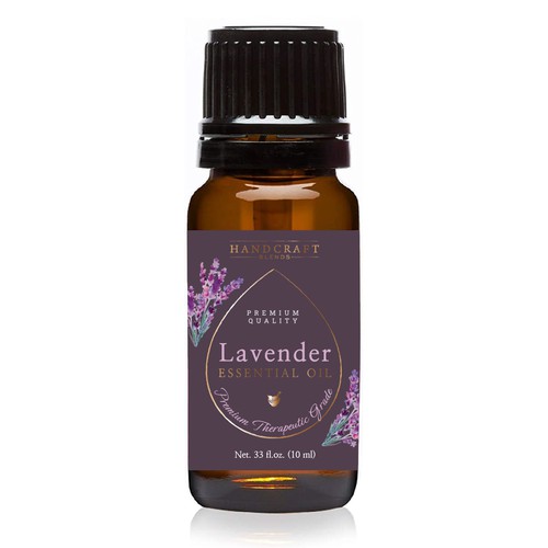 Label for higher end essential oil