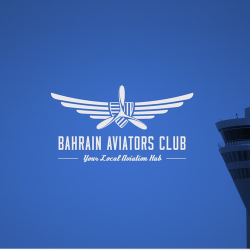 Logo design for an aviation club