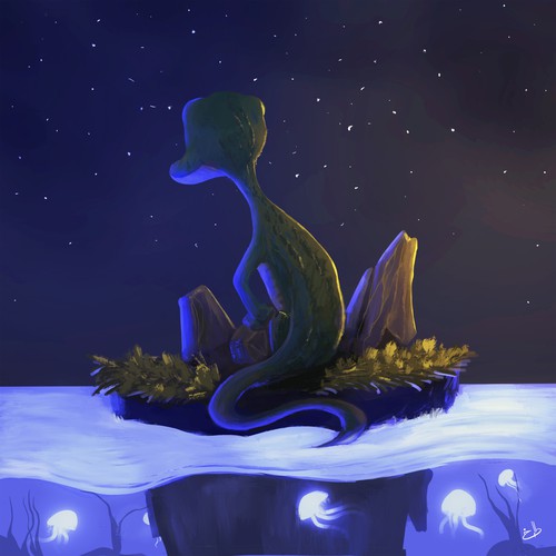 Lonely Crocodile