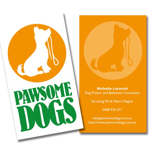 Showcase your creativity in designing an original, fresh, modern logo for a new dog behaviour professional