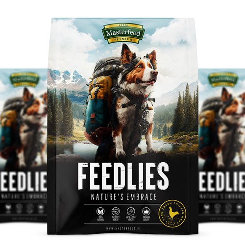 Premium Pet Food Packaging Design