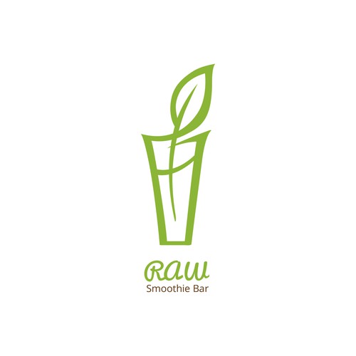 Logo design for smoothie bar studio