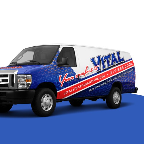 Heating and Cooling vehicle wrap