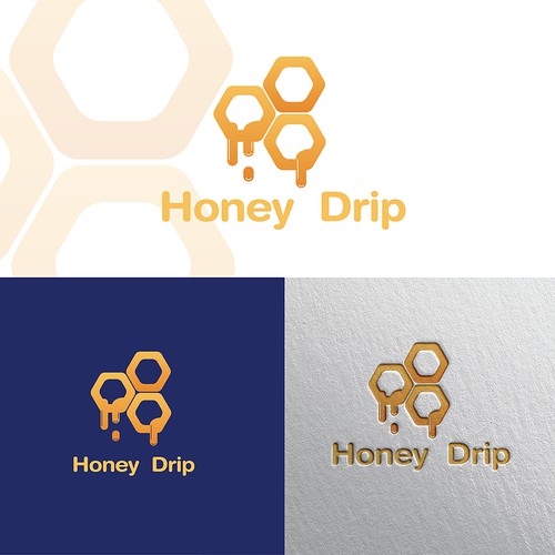 Honey Drip logo design