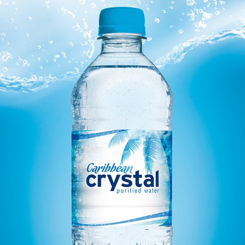 Caribbean Crystal | Purified Water | Logo Design